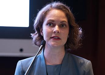 Becca Jones at 2023 Lunch & Learn event