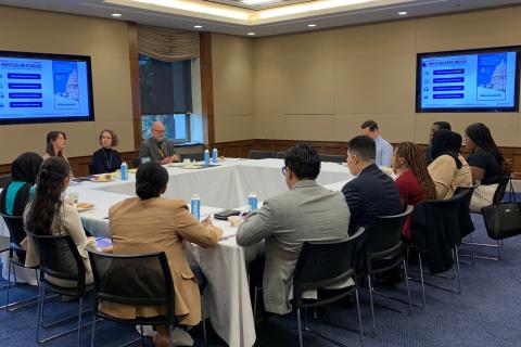 Ombuds team at Roundtable Breakfast