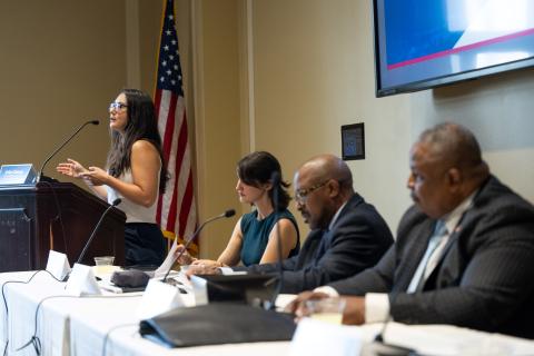 Panelists at the Office's Lunch and Learn, 2024